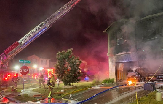 Pflugerville Home's Garage Engulfed in Flames, Fire Department Swiftly Responds with No Injuries Reported