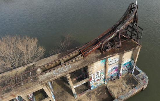 Philadelphia's Iconic Graffiti Pier Partially Collapses into Delaware River, No Injuries Reported