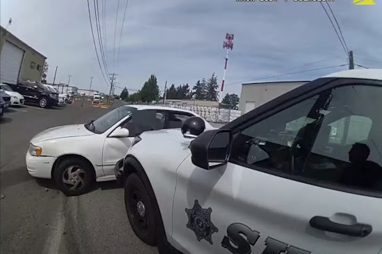 Pierce County Deputy Ends Car Chase with PIT Maneuver, Suspect Charged with Vehicle Theft and Drug Possession in Parkland