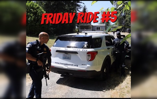 Pierce County Sheriff's "Friday Ride" Fosters Community Engagement and Promotes Safety in Parkland and South Hill