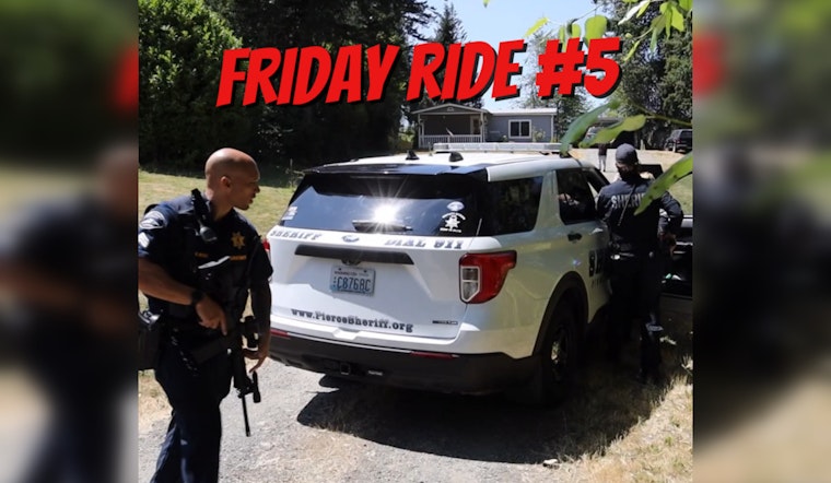 Pierce County Sheriff's "Friday Ride" Fosters Community Engagement and Promotes Safety in Parkland and South Hill