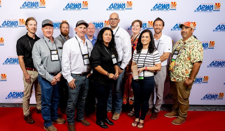 Pinal County Awarded Project of the Year by Arizona Public Works Association for Inland Port Improvements