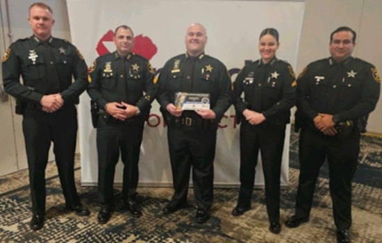 Pinellas County Sheriff's Deputies Honored for DUI Enforcement Efforts at MADD Awards Event in Fort Myers