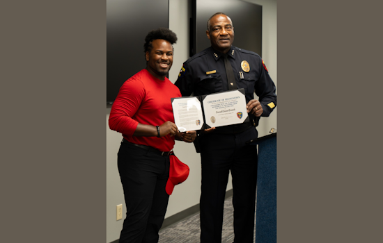 Plano Local Darnell Branch Awarded Citizen Hero for Saving Gunshot Victim's Life at Community Pool