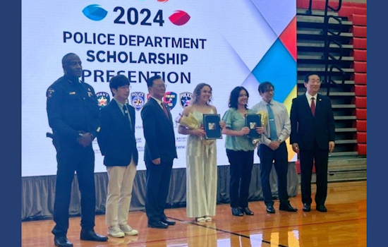 Plano Police Department Celebrates Scholarship Awards to Officers' Daughters by Korean American Organizations