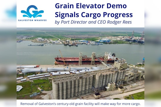 Port of Galveston Repurposes Historic Grain Silos for Future Cargo Endeavors