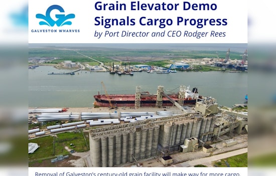 Port of Galveston Repurposes Historic Grain Silos for Future Cargo Endeavors