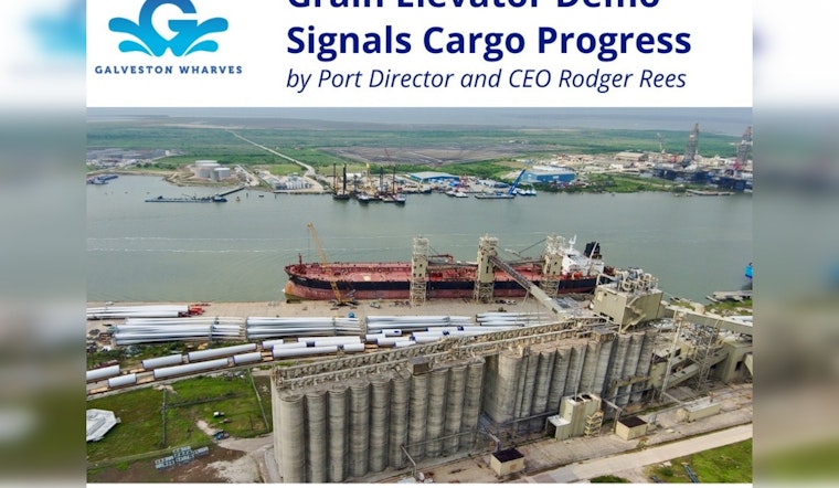 Port of Galveston Repurposes Historic Grain Silos for Future Cargo Endeavors