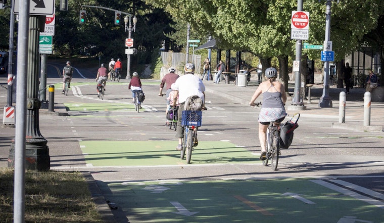 Portland Commits to Safer Cycling as Concrete Barriers to Replace Plastic Posts in Bike Lanes