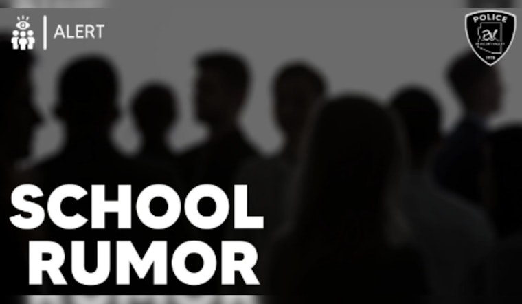 Prescott Valley Police Ramp Up School Security in Response to Spate of Fake Social Media Threats