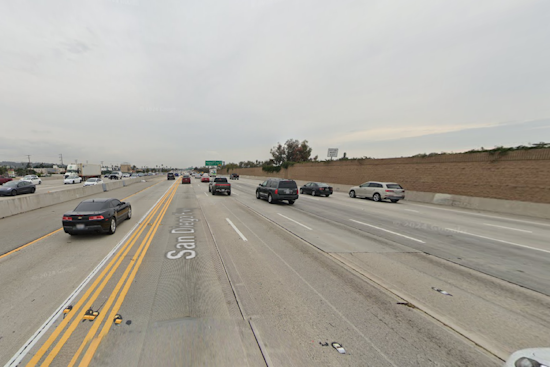 Protesters Disrupt Traffic on 405 Freeway in West Los Angeles Demanding U.S. Arms Embargo against Israel