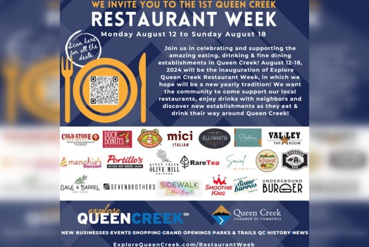 Queen Creek Savors Culinary Delights with Inaugural Restaurant Week Event