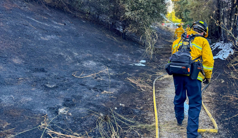 Quick-Response Firefighters Subdue Series of Blazes Along Highway 17 Near Campbell