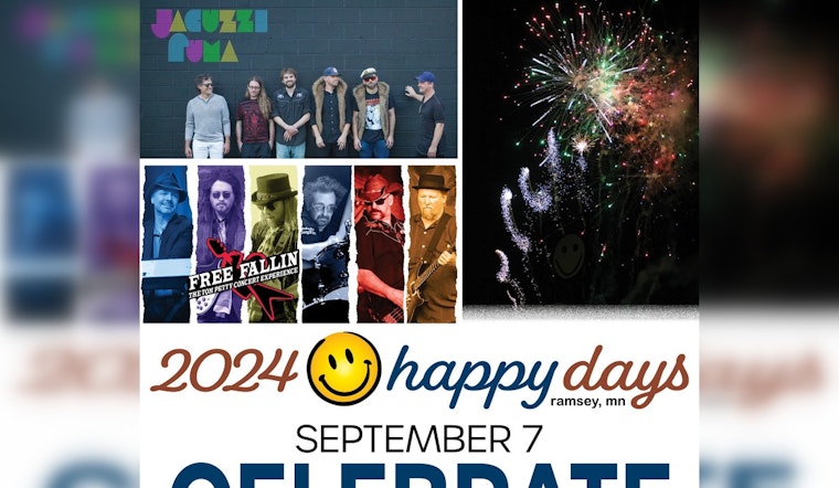 Ramsey's Live Music Event with Jacuzzi Puma and Tom Petty Tribute Show Culminates in Fireworks Display