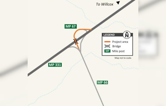 Reconstruction Triumph, US 191 Bridge Over I-10 Near Willcox Reopens to Traffic After Disaster Recovery Effort