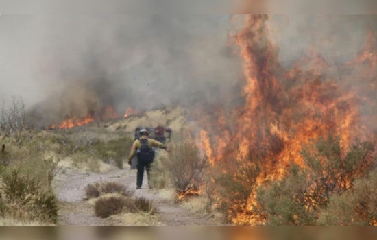 Ribbon Fire Engulfs 9,000 Acres at Nevada National Security Site, No Immediate Public Threat