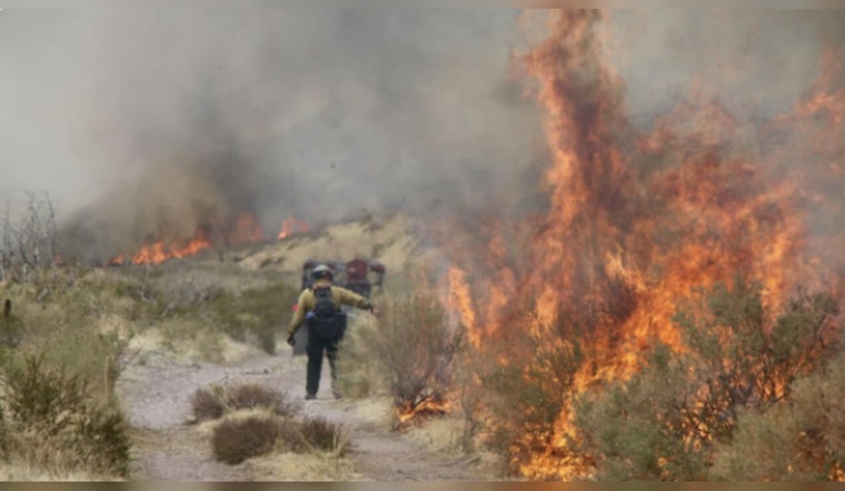 Ribbon Fire Engulfs 9,000 Acres at Nevada National Security Site, No Immediate Public Threat
