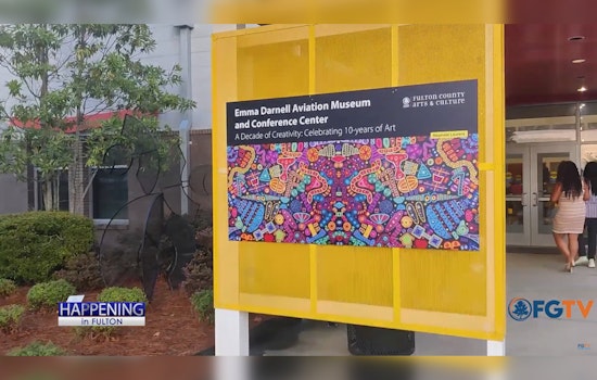 "Risk Taking Art Exhibition" by Michael Coleman Soars at Emma Darnell Aviation Museum in Fulton