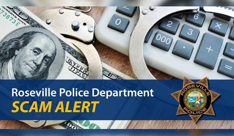 Roseville Police Warn of Phone Scam Impersonating Officers, Urge Public to Verify Any Claims of Arrest Warrants