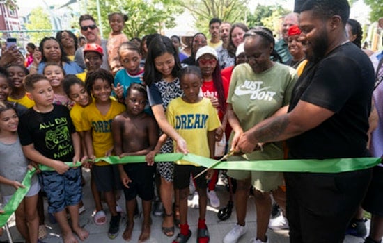 Roxbury's Edna V. Bynoe Playground Debuts $1.12 Million Upgrade with Splash Pad in Boston