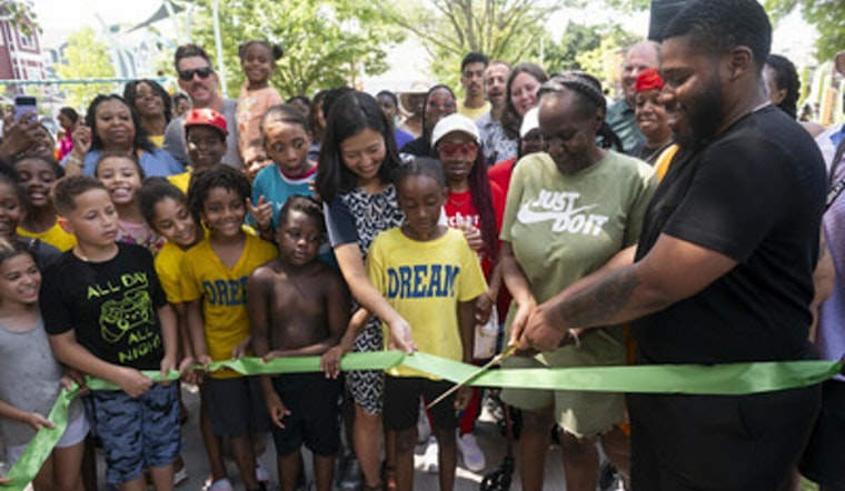 Roxbury's Edna V. Bynoe Playground Debuts $1.12 Million Upgrade with Splash Pad in Boston