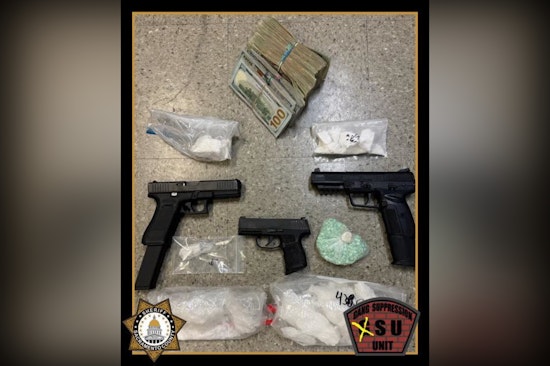Sacramento Drug Bust Involves Convicted Felon Suspected of Drug Trafficking and Illegal Gun Possession Following Chase and Crash