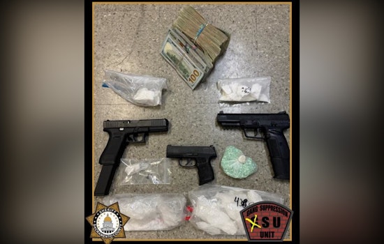 Sacramento Drug Bust Involves Convicted Felon Suspected of Drug Trafficking and Illegal Gun Possession Following Chase and Crash