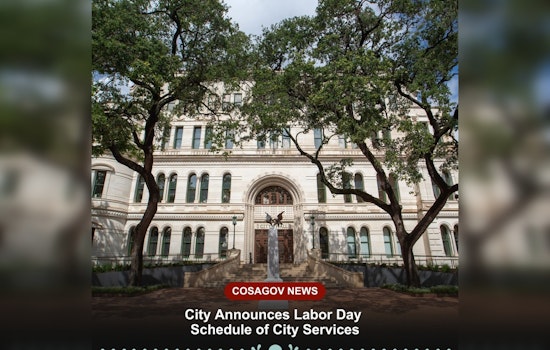 San Antonio City Services During Labor Day: What's Open, What's Closed