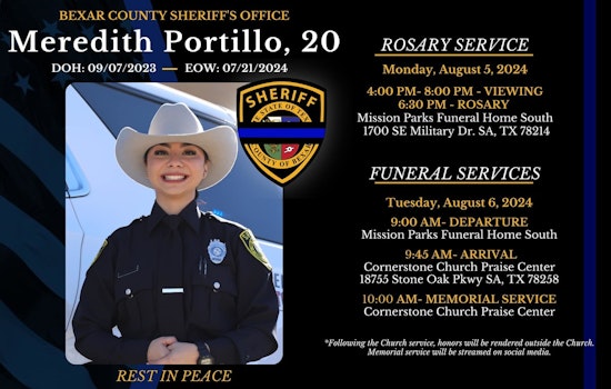 San Antonio Mourns the Loss of BCSO Deputy Meredith Portillo in I-37 Wrong-Way Crash