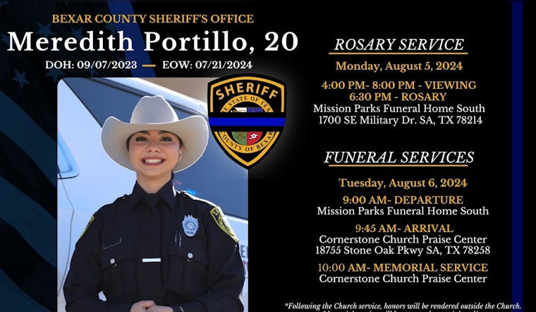 San Antonio Mourns the Loss of BCSO Deputy Meredith Portillo in I-37 Wrong-Way Crash