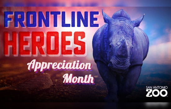 San Antonio Zoo Salutes Frontline Heroes with Free Admission in September