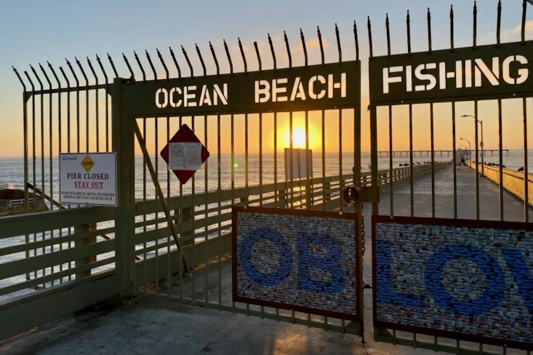 San Diego's Ocean Beach Pier Closed Indefinitely, Plans for Replacement Underway Amid Rising Costs