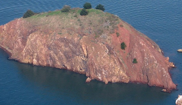 San Francisco Bay's Exclusive Red Rock Island Poised for Private Ownership amid $25 Million Sale