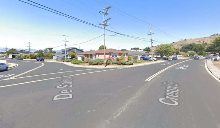 San Francisco Woman Suspected of DUI After Striking Parked Minivan in Pacifica