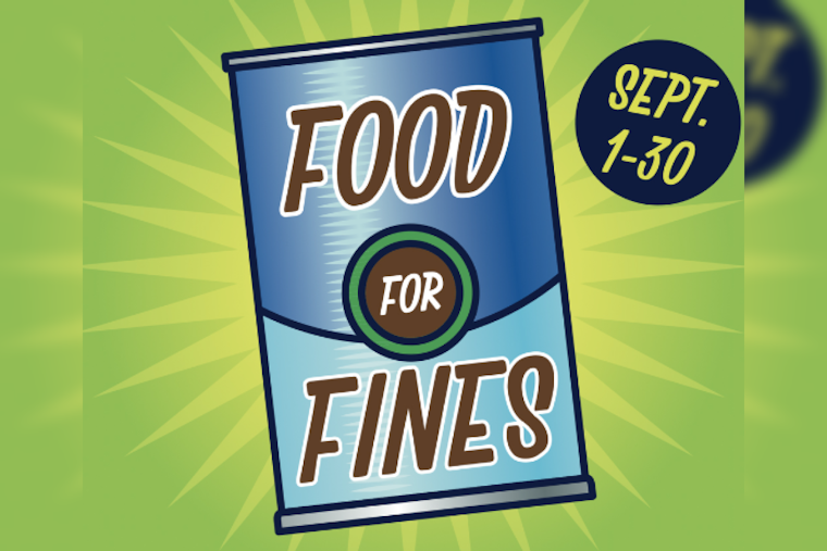 San Francisco's Santa Clarita Public Library Launches 'Food For Fines' Campaign to Aid Food Banks and Forgive Overdue Fees
