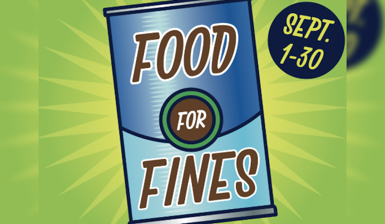 San Francisco's Santa Clarita Public Library Launches 'Food For Fines' Campaign to Aid Food Banks and Forgive Overdue Fees