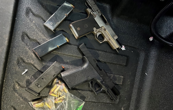 San Mateo Sheriff’s Deputies Seize Illegal Firearms in Traffic Stop, Pacifica Man Charged