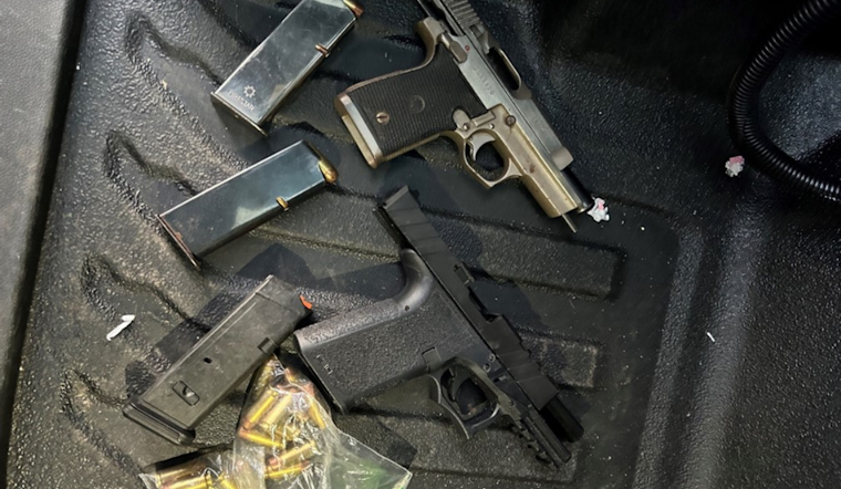 San Mateo Sheriff’s Deputies Seize Illegal Firearms in Traffic Stop, Pacifica Man Charged
