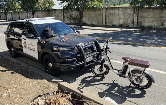 San Rafael Police Nab Suspect with Stolen Bike, Collaborative Effort with Marin Law Enforcement