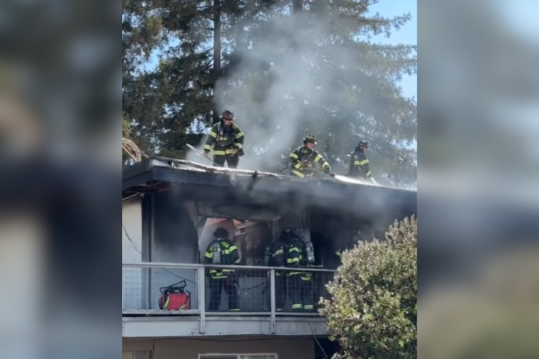 VIDEO: Santa Rosa Apartment Complex Engulfed in Flames, Firefighters Contain Blaze with Swift Action