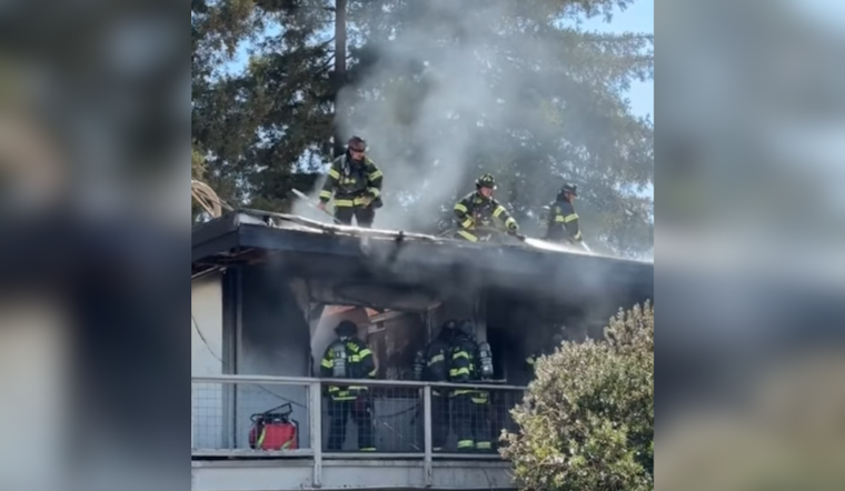 VIDEO: Santa Rosa Apartment Complex Engulfed in Flames, Firefighters Contain Blaze with Swift Action