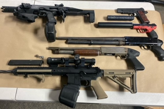 Santa Rosa Police Seize Stolen Weapons and Explosives, Man Charged with Numerous Felonies