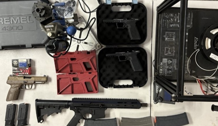 Santa Rosa Police Uncover 'Ghost Gun' Manufacturing Operation, Two Arrested on Firearm Charges