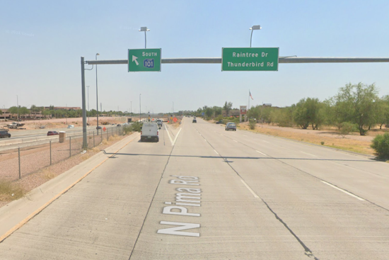 Scottsdale Commuters Alert, 60-Day Closure of Loop 101 On-Ramp at Frank Lloyd Wright Blvd Begins Aug 19