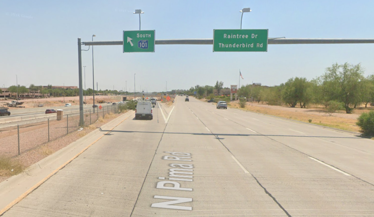 Scottsdale Commuters Alert, 60-Day Closure of Loop 101 On-Ramp at Frank Lloyd Wright Blvd Begins Aug 19