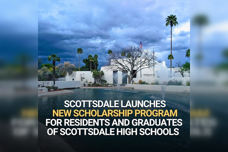 Scottsdale Launches "Scottsdale College Promise" Scholarship for Local Students with $100K Initial Funding