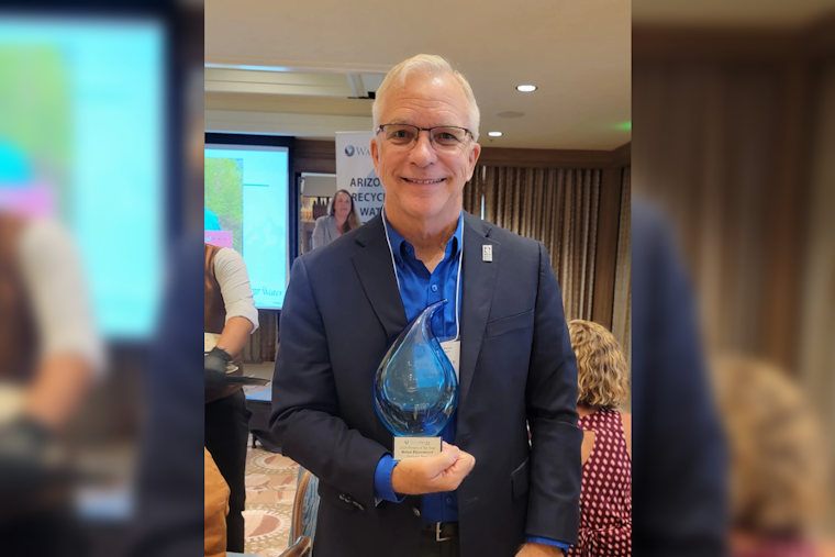 Scottsdale Water's Brian Biesemeyer Honored as Arizona Water Association's Person of the Year
