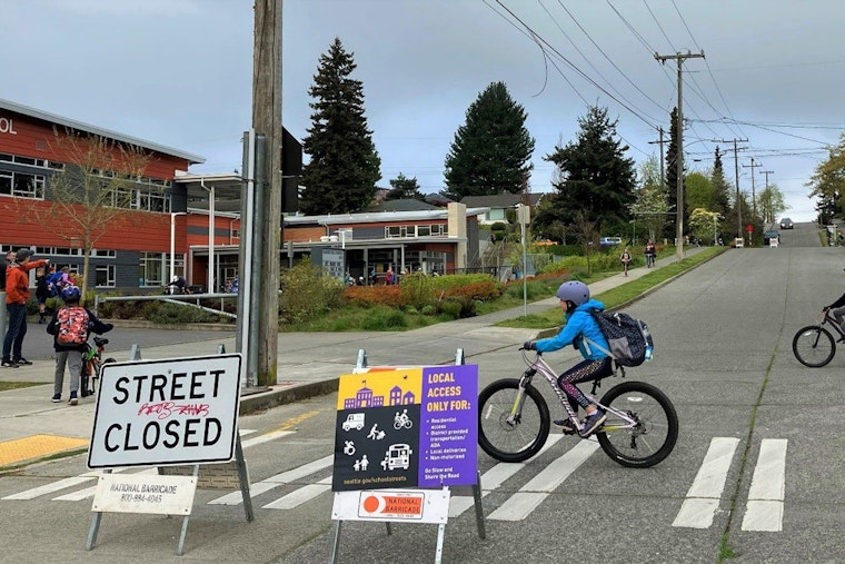 Seattle Boosts Student Safety with Traffic Calming Measures and Innovative 'Blue Mountain' Curb Bulbs