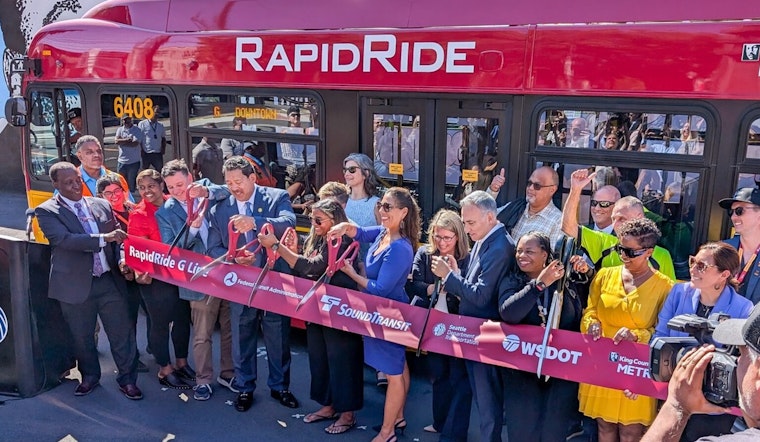 Seattle Celebrates New RapidRide G Line Promising Frequent and Efficient Service Across Central District to Downtown