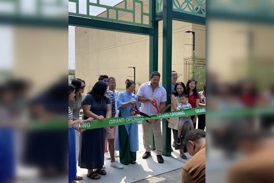 Seattle Celebrates Unveiling of "Through" Art Piece by Kalina Chung in Little Saigon's New Hoa Mai Park